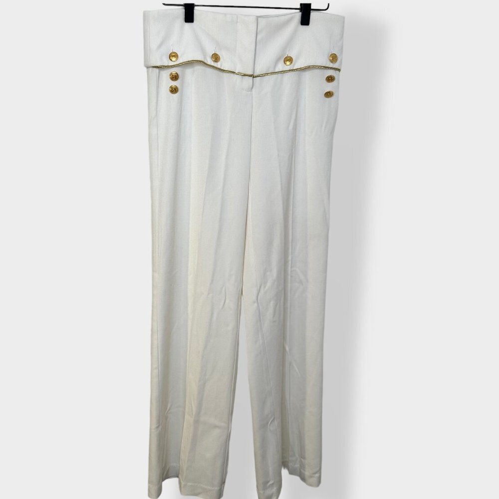 Cache Ivory Sailor Dress Pant‎